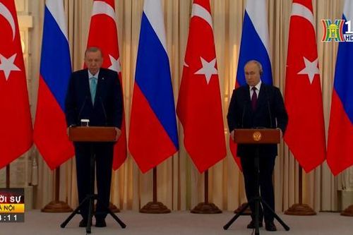 Nga và Thổ Nhĩ Kỳ đánh giá cao cuộc gặp tại Sochi