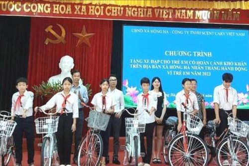 'Trái ngọt' từ phong trào khuyến học ở Hồng Hà