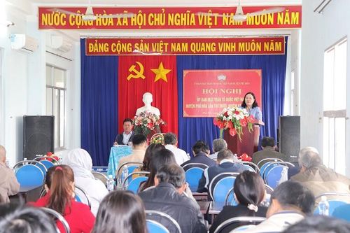 Phú Yên: Hướng dẫn triển khai công tác đại hội MTTQ cho các xã, thị trấn nhiệm kỳ 2024-2029