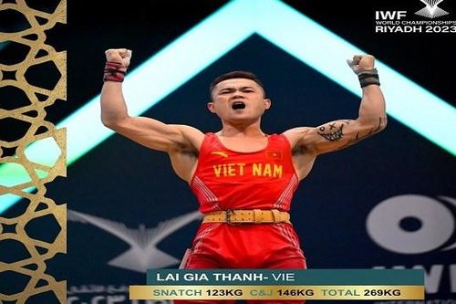 Đô cử Lại Gia Thành giành 3 Huy chương Vàng ở giải thế giới