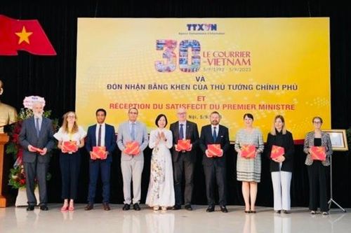 Báo Le Courrier du Vietnam kỷ niệm 30 năm phát triển