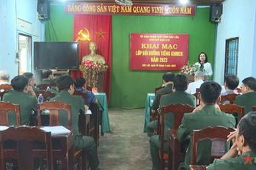 Ban Chỉ đạo 515 tỉnh Đắk Lắk khai mạc lớp bồi dưỡng tiếng Khmer