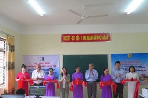 Thái Bình: Tiếp nhận thiết bị phục hồi chức năng cho nạn nhân chất độc da cam trị giá gần 2 tỷ đồng