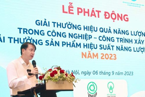 Phát động 3 giải thưởng về sử dụng hiệu quả năng lượng