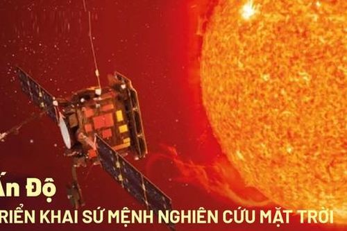 Ấn Độ phóng tàu vũ trụ triển khai sứ mệnh nghiên cứu mặt trời