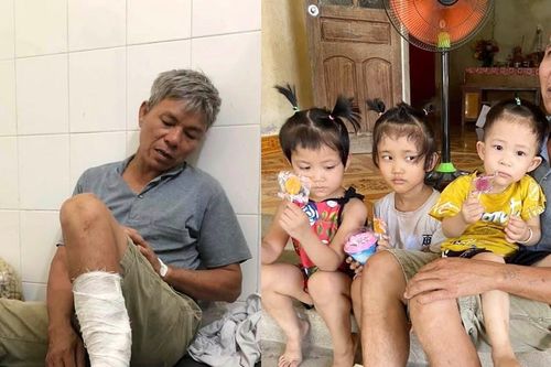 Mẹ bỏ nhà sau khi bố mất, hai đứa trẻ côi cút bên ông nội tàn tật