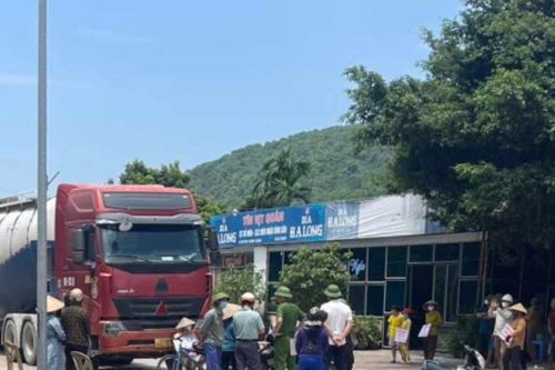 Công an làm rõ 'động cơ khác' trong vụ phản đối vận chuyển tro, xỉ ở Hải Dương