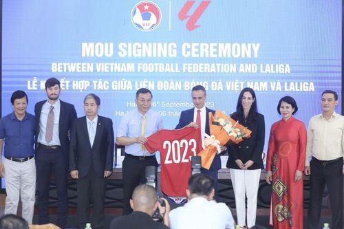 VFF hợp tác với La Liga phát triển bóng đá chuyên nghiệp