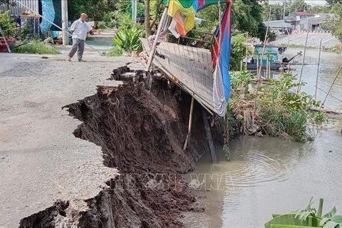 An Giang: Ba dự án khắc phục sạt lở khẩn cấp cần được đầu tư