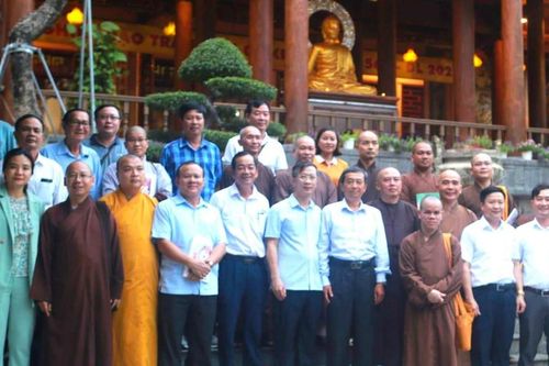 Khánh Hòa: Đoàn đại biểu các tôn giáo tiêu biểu tỉnh Nghệ An thăm Ban Trị sự Phật giáo tỉnh