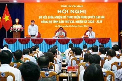 Đến cuối năm 2023, Cà Mau có 6 chỉ tiêu đạt và vượt cả nhiệm kỳ