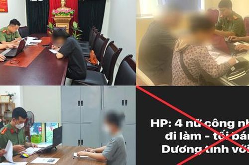 Lộ danh tính 4 người tung tin nữ công nhân nhiễm HIV làm lây cho nhiều người