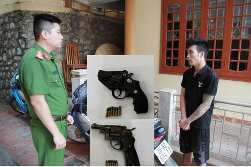 Bắt 2 đối tượng trộm chó, thu 2 khẩu súng và 12 viên đạn