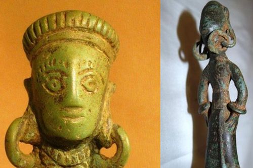 Đêm đêm rì rầm trong tiếng đất - 'Nam hay nữ quyền trong thời Đông Sơn'? (Kỳ 1): Từ những tượng nam, nữ trên cán dao găm...