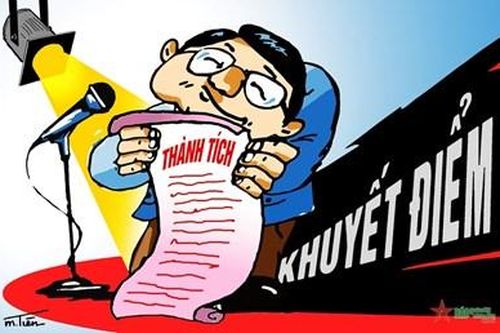 Bệnh sính thành tích và 'nghệ thuật' che giấu khuyết điểm