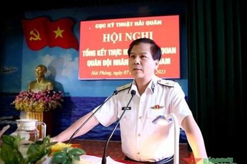 Cục Kỹ thuật Hải quân tổng kết thực hiện Luật Sĩ quan Quân đội nhân dân Việt Nam