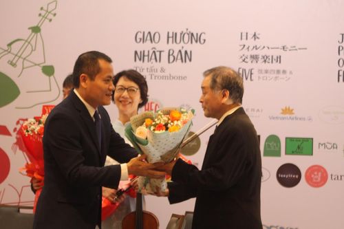 Nhóm Ngũ tấu - Dàn nhạc giao hưởng Nhật Bản trình diễn tại Đà Nẵng