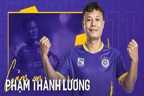 Những cột mốc của Thành Lương trong sự nghiệp cầu thủ