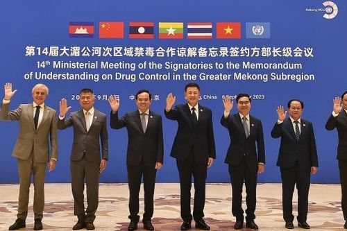 Nỗ lực ngăn chặn hiểm họa ma túy ở tiểu vùng sông Mekong