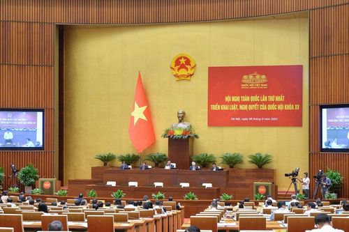 Triển khai luật, nghị quyết của Quốc hội khóa XV: Xác định thi hành pháp luật là nhiệm vụ quan trọng, thường xuyên