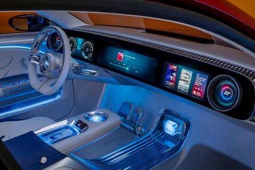 Mercedes-Benz CLA Concept chạy điện với nội thất độc đáo