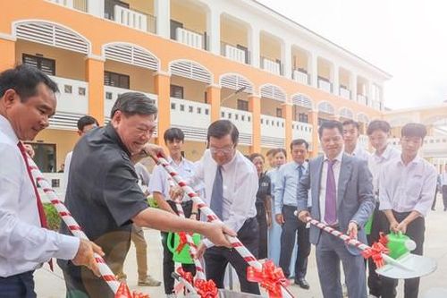 Long An khánh thành ngôi trường mang tên Anh hùng dân tộc Nguyễn Trung Trực
