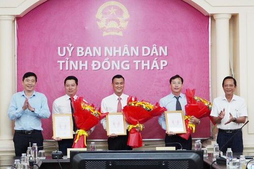 Đồng Tháp điều động, bổ nhiệm nhiều cán bộ chủ chốt