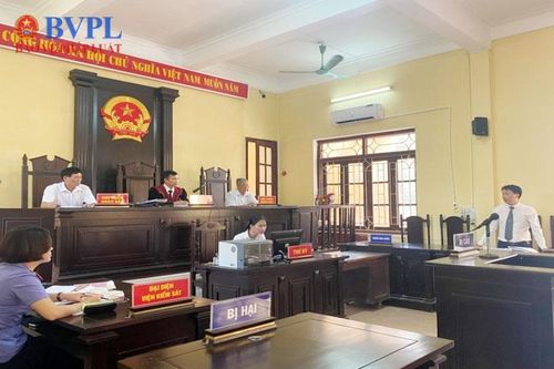 VKSND TX Duy Tiên phối hợp tổ chức xét xử phiên tòa hôn nhân và gia đình sơ thẩm rút kinh nghiệm