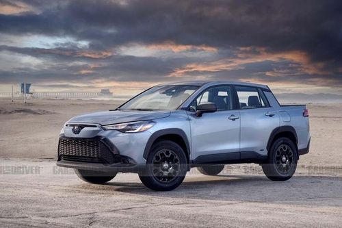 Toyota Corolla Cross sắp có biến thể xe bán tải