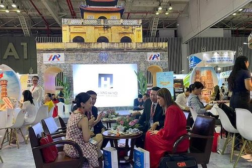 Gian hàng của HPA gây ấn tượng tại hội chợ du lịch quốc tế TP Hồ Chí Minh