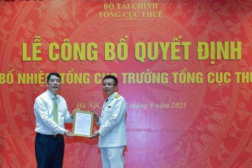 Ông Mai Xuân Thành được bổ nhiệm Tổng cục trưởng Tổng cục Thuế