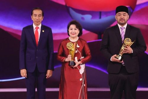Nữ doanh nhân Việt nhận Giải thưởng ASEAN 2023