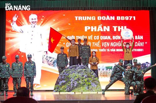Sôi nổi hội thi 'Dân vận khéo' trong lực lượng vũ trang thành phố