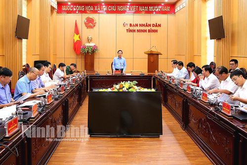 Hội nghị UBND tỉnh phiên thường kỳ tháng 9