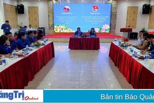 Hội đàm giữa đoàn thanh niên hai tỉnh Quảng Trị - Savannakhet