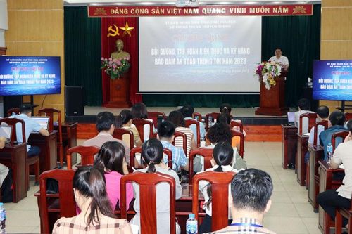 Bồi dưỡng kiến thức về bảo đảm an toàn thông tin