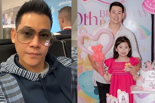 Phùng Ngọc Huy về Mỹ, tiết lộ lý do vẫn để bé Lavie ở Việt Nam