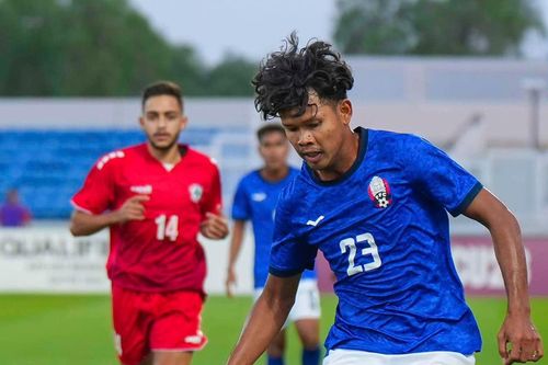 U23 Campuchia cầm hòa đối thủ Tây Á