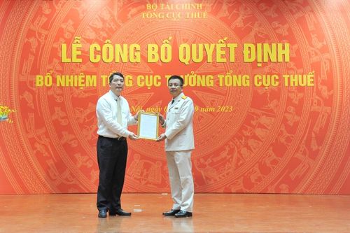 Tổng cục Thuế có tân Tổng cục trưởng