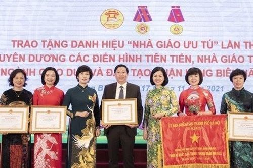 Nhà giáo Nguyễn Trọng Vĩnh được đề nghị xét tặng danh hiệu Nhà giáo nhân dân