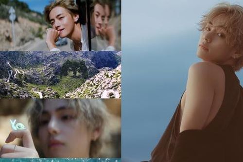 V BTS hóa chàng thơ giữa khung hình lãng mạn xứ Tây Ban Nha trong MV 'Slow Dancing'