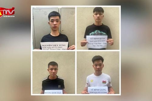 Hà Nội: Bắt 8 đối tượng dùng súng tự chế chuyên đi gây sự đánh nhau với người ngoại tỉnh