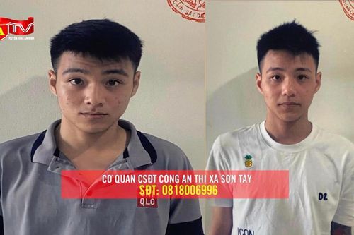 Truy tìm 2 đối tượng gây rối trật tự công cộng ở Sơn Tây