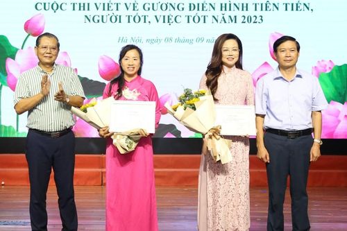 Báo Kinh tế & Đô thị đoạt giải Nhất 'Cuộc thi viết về gương ĐHTT, NTVT'