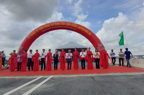 TP Hồ Chí Minh thông xe cầu Long Kiểng, nối 2 bờ vui