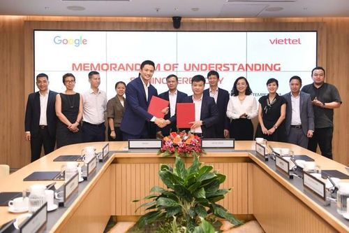 Viettel hợp tác với Google thúc đẩy chuyển đổi số lĩnh vực giáo dục và điện toán đám mây