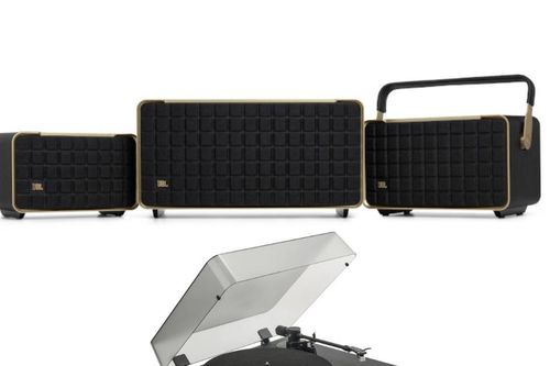 Dòng loa Authentics và đầu đĩa than Spinner BT với thiết kế cổ điển kết hợp hiện đại