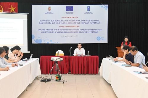 Hoàn thiện phương pháp đánh giá hiệu quả công tác phổ biến, giáo dục pháp luật tại Việt Nam