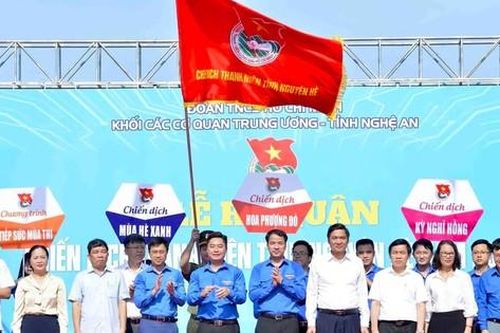 Tuổi trẻ Nghệ An 11 chỉ tiêu vượt kế hoạch trong Chiến dịch Thanh niên tình nguyện Hè 2023