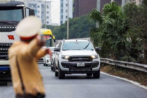 Hà Nội phân luồng giao thông phục vụ Đoàn khách Quốc tế